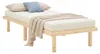 Bettgestell 90x200 cm mit Matratze Holzbett Unbehandelt Náhled obrázku produktu 10