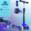 KIDIZ® Roller X-Pro2 Dreiradscooter faltbar, PolyurethanLED Produktbild-Vorschau 2