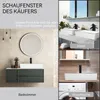 Puluomis Waschbecken Keramik Aufsatzwaschbecken Waschschale Produktbild-Vorschau 6