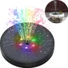 3W Solar Brunnenpumpe mit 900mAh Akku & LED, Schwimmender Produktbild-Vorschau 1