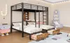 Letto a castello Sweiko, 140 x 200 cm +90 x 200 cm, 3 Anteprima dell’immagine prodotto 19