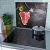 Spritzschutz Herdabdeckplatte Schneidebrett aus Glas T-Bone Produktbild-Vorschau 3