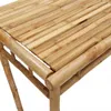 vidaXL Zahradní jídelní stůl 110x55x75 cm bambusový Náhled obrázku produktu 7
