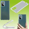 Für Samsung Galaxy A72 Silikon TPU Schutz Transparent Handy Produktbild-Vorschau 1