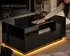 Makika LED konferenčný stolík / dizajnový stolík do Náhľad obrázku produktu 5