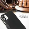 Selencia Bibliothèque en cuir véritable pour l'Apple iPhone Voir les images du produit 2