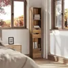 WOLTU Bücherregal, Standregal mit Schubladen, Regal mit Produktbild-Vorschau 4