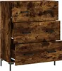 The Living Store Sideboard Räuchereiche 69,5x34x90 cm Produktbild-Vorschau 6