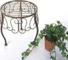 DanDiBo Blumenhocker Metall Braun Rund 30 cm Blumenständer Produktbild-Vorschau 8