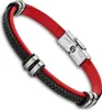 Lotus Herren Armband LS1829/2/3 Leder schwarz und rot Produktbild-Vorschau 1