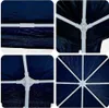 vidaXL Party-Zelt Blau 800 x 400 x 266 cm Polyethylen Produktbild-Vorschau 6