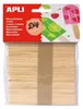 Nanuková dřívka 114 x 10 x 2 mm - přírodní 50 ks Náhled obrázku produktu 1