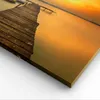 Bild auf Leinwand - Leinwandbild - See Brücke - 55x100cm - Produktbild-Vorschau 5