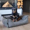 4L Textil Manšestrový pelíšek pro psa HUGO PREMIUM (100x80 Náhled obrázku produktu 8