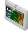 A white digital weather station with a color screen displaying various weather data. Anteprima dell’immagine prodotto
