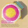 KINGSLEEVE® Parasol inclinable Hawaii 192 cm multicolore Voir les images du produit 3
