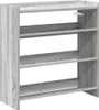 vidaXL Stojak na buty szary Sonoma 60x25x62 cm Materiał Podgląd zdjęcia produktu 1