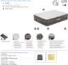 A collage of an air mattress and its features, including close-ups and descriptive text. Anteprima dell’immagine prodotto