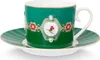 PIP STUDIO Love Birds Medallion Emerald-Green Tasse mit Produktbild-Vorschau 3