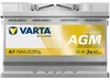 Varta Accu Dynamic AGM, akumulator, 12V, 70Ah, 760A Podgląd zdjęcia produktu 10