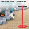 Compattatore di terreno Wiltec da 11,5 kg in acciaio, alto Anteprima dell’immagine prodotto 9