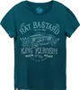 King Kerosin T-Shirt Rat Bastard Watercolour Blue-S Produktbild-Vorschau 1