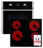 Autarkes Herdset: 60cm Einbaubackofen BO8805SS + 59cm Produktbild-Vorschau 1