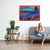 Relaxdays Blumentreppe 3 Ebenen, Aus Holz, Blumenständer Produktbild-Vorschau 3