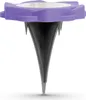 Solarbetriebene LED-Gartenleuchte – Lila – 4x kaltweiße Produktbild-Vorschau 2