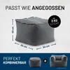 LUMALAND Pouf modulaire de la série Cord, 54x54x40 cm - Voir les images du produit 3