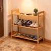 FCH Schuhregal mit 3 Ebenen, Bambus Schuhbankf, für Flur, Produktbild-Vorschau 1