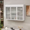 MODFU Armoire Murale Moderne - Meuble Suspendu 3 Portes en Voir les images du produit 1