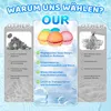 A promotional image comparing two types of water balloon products, highlighting the benefits of 'OUR' product over 'OTHER' products. Produktbild-Vorschau