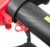 Close-up of a red and black leaf blower strap attachment. Produktbild-Vorschau