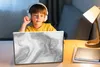 MuchoWow® Laptop Aufkleber Sticker Cover Weiß mit schwarzem Produktbild-Vorschau 3
