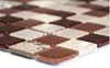 Mosaikfliese selbstklebend Transluzent Stein beige braun Produktbild-Vorschau 3