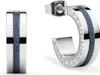 BERING Creolen Edelstahl blau 725-197-05 Produktbild-Vorschau 1