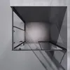 SONNI 80x100x195cm nero angolo doccia porta scorrevole Anteprima dell’immagine prodotto 2