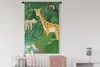 MuchoWow® Wandteppich Wandbehang Dschungel - Giraffe - Produktbild-Vorschau 2