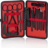 Set mit 18 Kosmetik-Accessoires für Maniküre, Pediküre und Produktbild-Vorschau 1