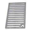 Grille de poêle 15x26,5cm en acier massif - plus durable Voir les images du produit 8