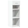 The Living Store Sideboard Weiß 30x42,5x93 cm Holzwerkstoff Produktbild-Vorschau 3
