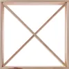 KADAX Weinregal aus Holz, 52 x 25.5 x 52 cm, Natürlich, 1 Produktbild-Vorschau 4