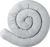 Light Grey Minky schlange Bettumrandung 300cm Produktbild-Vorschau 1