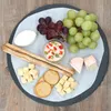 12x talerze łupkowe okrągłe Ø30cm talerz do pizzy talerz do Podgląd zdjęcia produktu 3