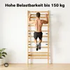 Toboli Sprossenwand in Holzoptik 195 cm, Sproßenwand bis Produktbild-Vorschau 6