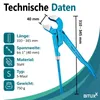 Bituxx® 1 Zoll S-Maul Rohrzange Wasserpumpenzange Klempner Produktbild-Vorschau 5