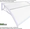 Haustürvordach 295 x 97 cm Hohlkammerplatte Produktbild-Vorschau 6