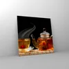 Bilder auf glas - Asien tee geschmack topf - 30x30cm - Produktbild-Vorschau 4