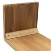 Banc à fleurs en bois recyclé, lot de 2, naturel - 35 / 30 Voir les images du produit 4